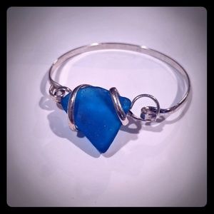 Blue stone bracelet